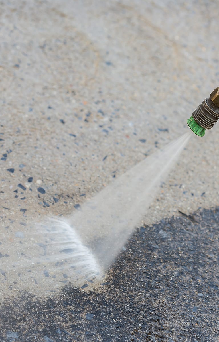 jet washing patio